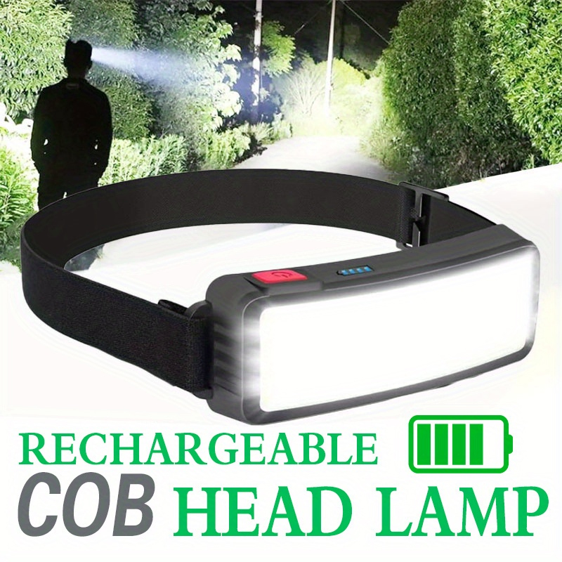 Fish Finder Battery - Potente lampada frontale a LED COB