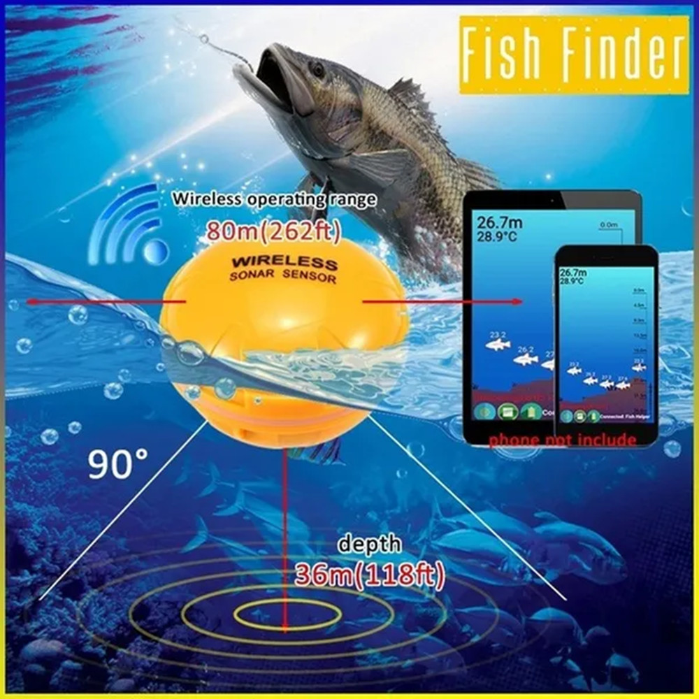 PUPOPAN 100M Brand New Smart P - Fishing Depth Finder recensione e prezzo