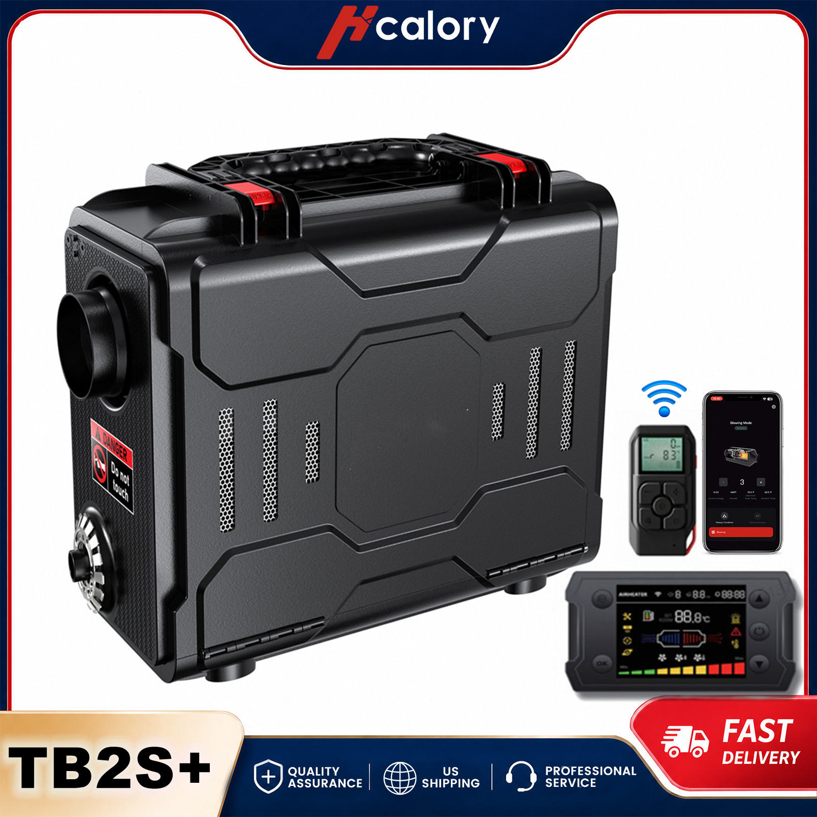 Hcalory TB2S+ 8KW Riscaldatore - Fishing Camera recensione e prezzo
