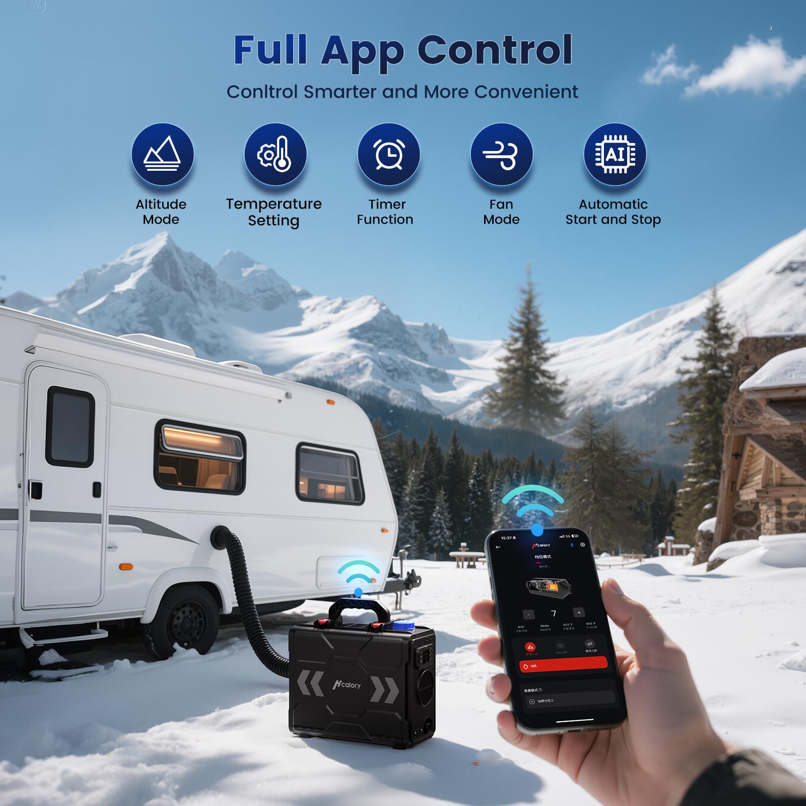 Hcalory TB2S+ 8KW Riscaldatore - Fishing Camera recensione e prezzo